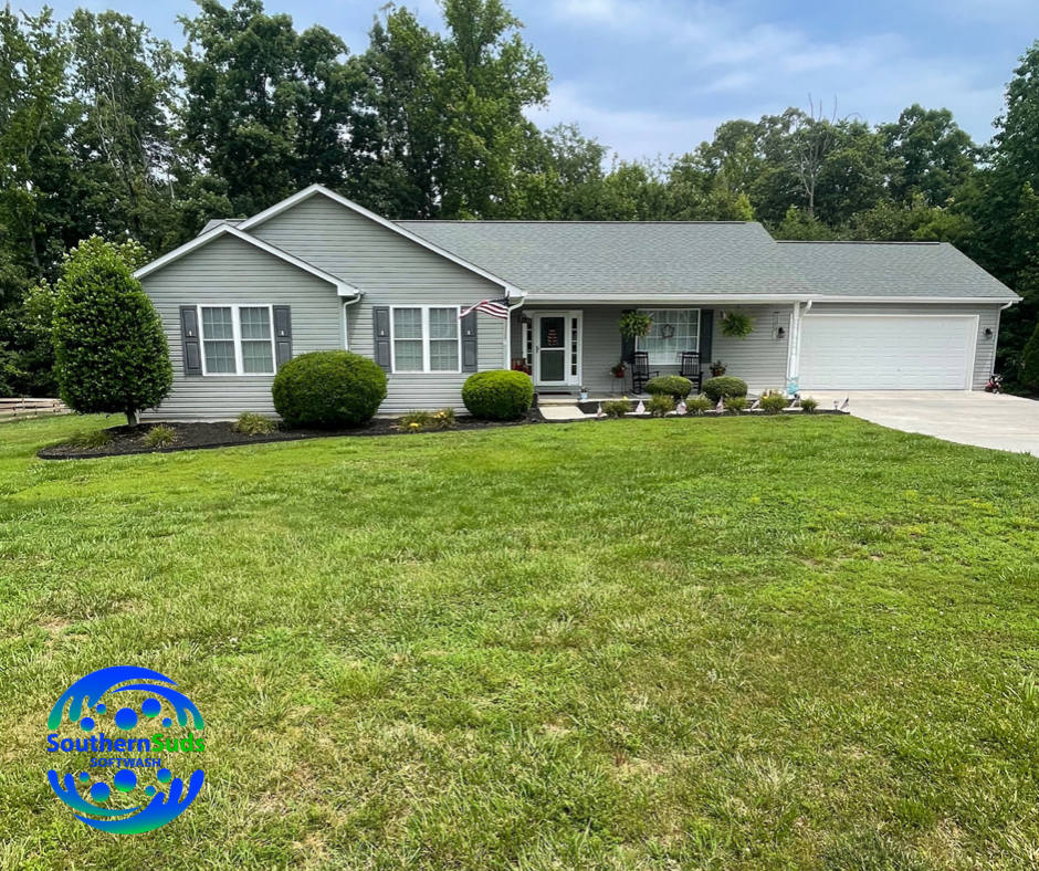 House Wash, Gutter Brightening, and Concrete Pressure Washing in Blairs, VA Thumbnail