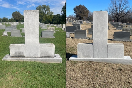 Monument and Headstone Cleaning